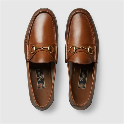 gucci 1953 horsebit loafer mens|Gucci Horsebit detailed leather loafers.